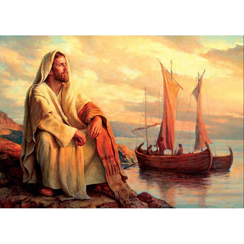 F&S Diamond Painting Store Jesus And Boat