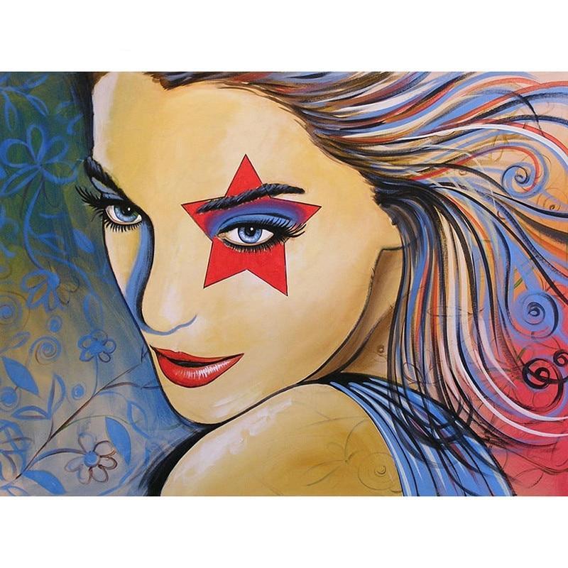 F&S Diamond Painting Store Beautiful Clown Girl