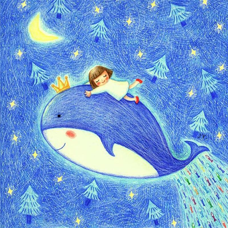 F&S Diamond Painting Store Star whale