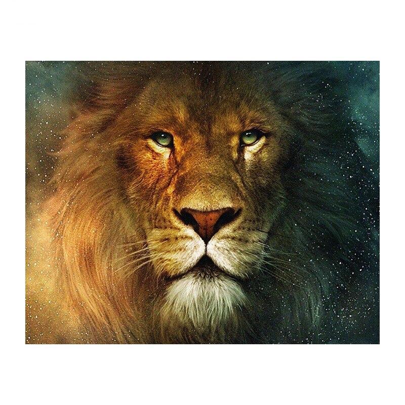 F&S Diamond Painting Store Beautiful Golden Lion King