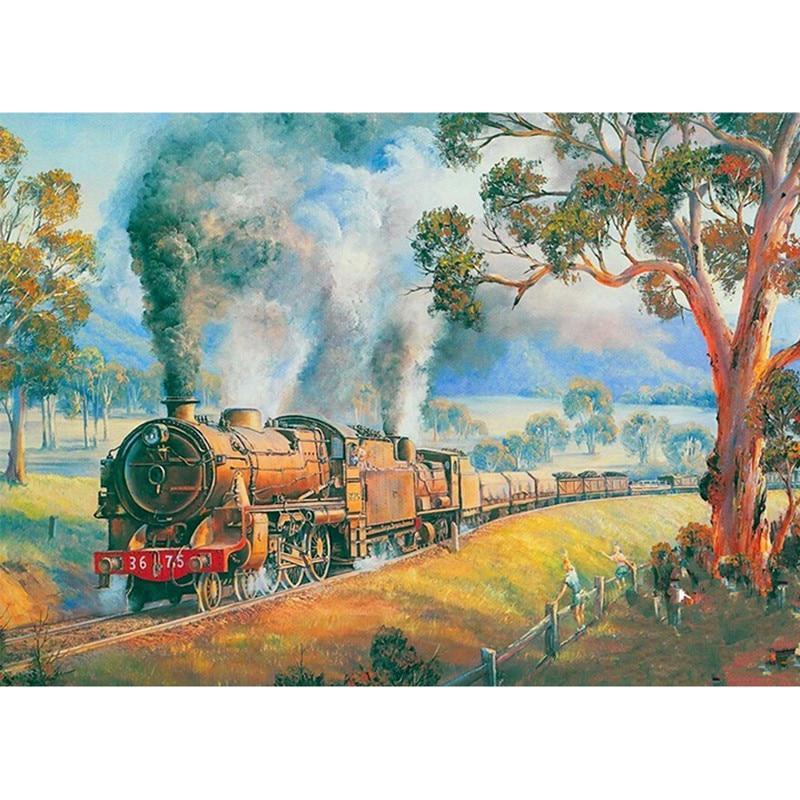 F&S Diamond Painting Store Train And Tree