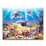 F&S Diamond Painting Store Dolphins In The Ocean