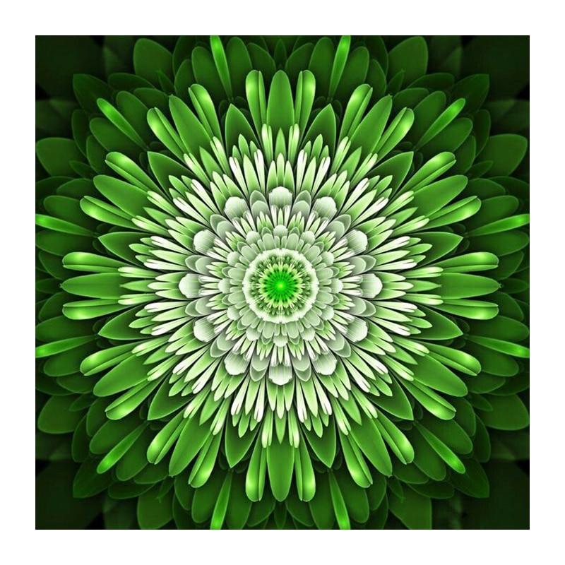 F&S Diamond Painting Store Green Mandala