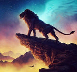 F&S Diamond Painting Store Meteor Lion King