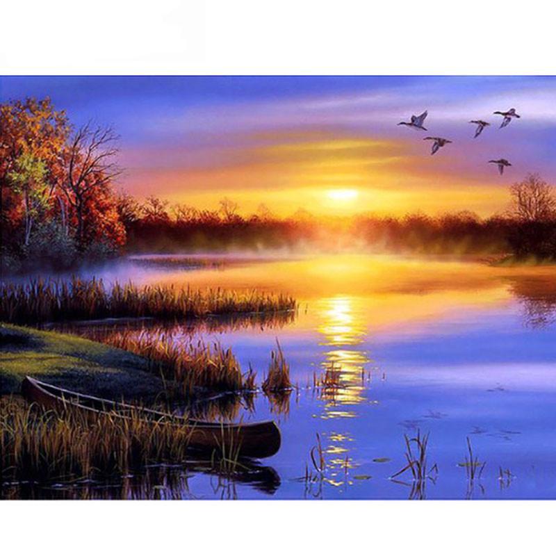 F&S Diamond Painting Store Natural Sunset