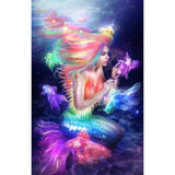 F&S Diamond Painting Store Colorful Mermaid
