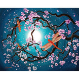F&S Diamond Painting Store Dragonfly In The Blossom
