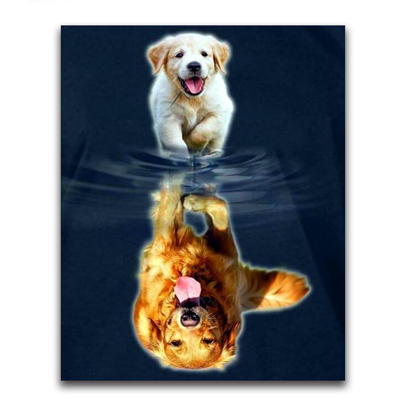 F&S Diamond Painting Store Golden Retrievers Dog