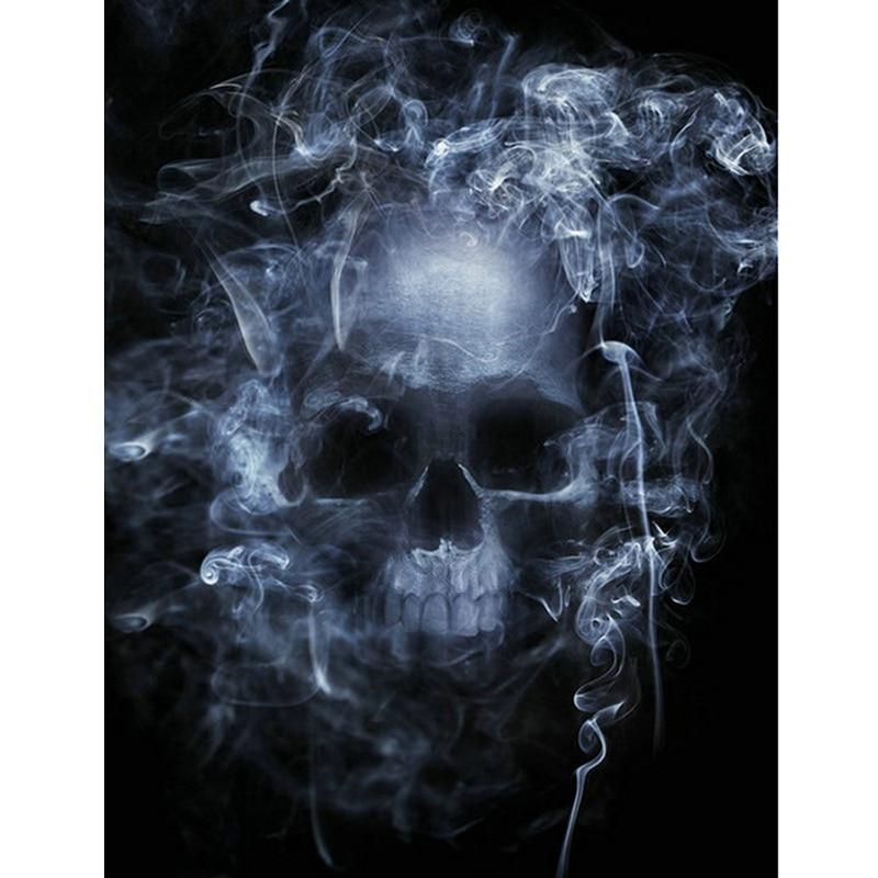 F&S Diamond Painting Store Smoky Skull