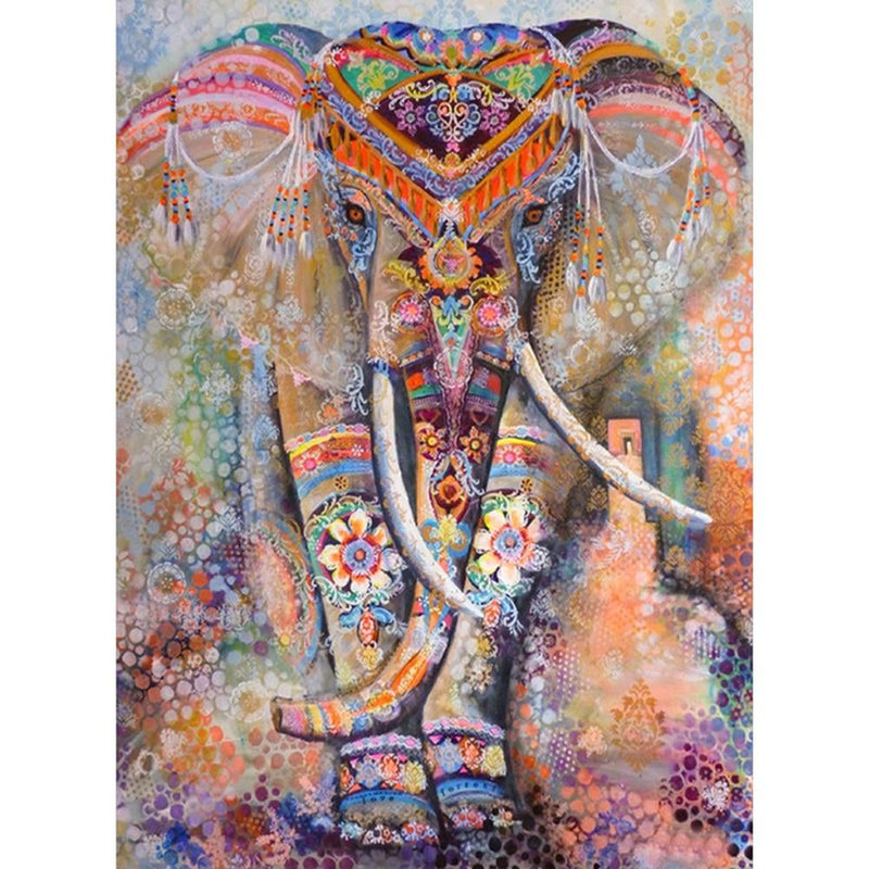 F&S Diamond Painting Store Abstract Elephant
