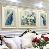 F&S Diamond Painting Store 3 Li¨¨ge Peacocks & Flower Arrangement