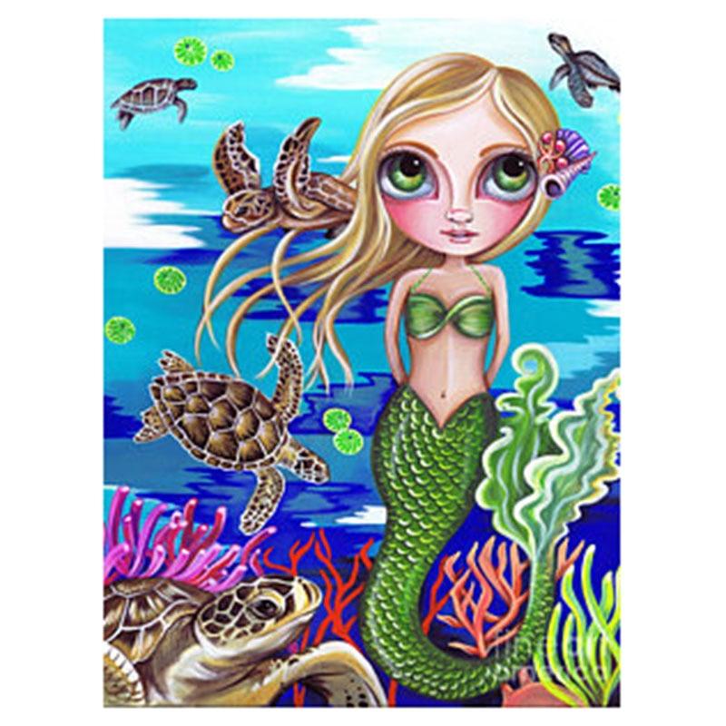 F&S Diamond Painting Store Cute Mermaid