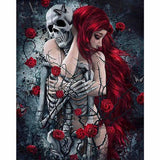 F&S Diamond Painting Store Skull Beauty