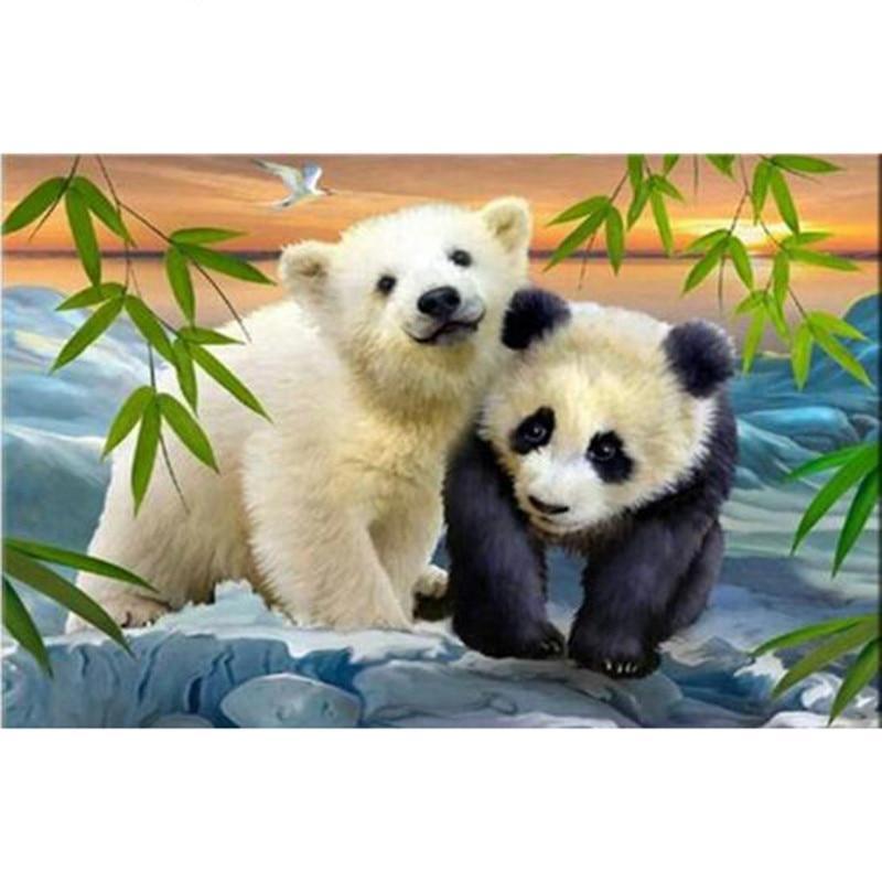 F&S Diamond Painting Store Panda And Polar Bear