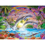 F&S Diamond Painting Store Dolphin Jumps In The Sea