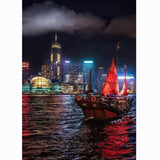 F&S Diamond Painting Store A Ship Next To A Beautiful City
