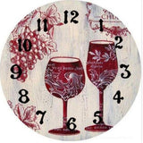 F&S Diamond Painting Store Round Clock