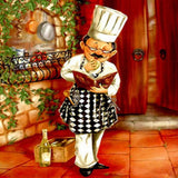 F&S Diamond Painting Store Chef Cook Reads Book
