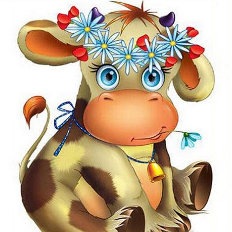F&S Diamond Painting Store Cartoon Cow