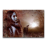 F&S Diamond Painting Store Lady with Crows