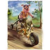 F&S Diamond Painting Store Driving Motorcycle