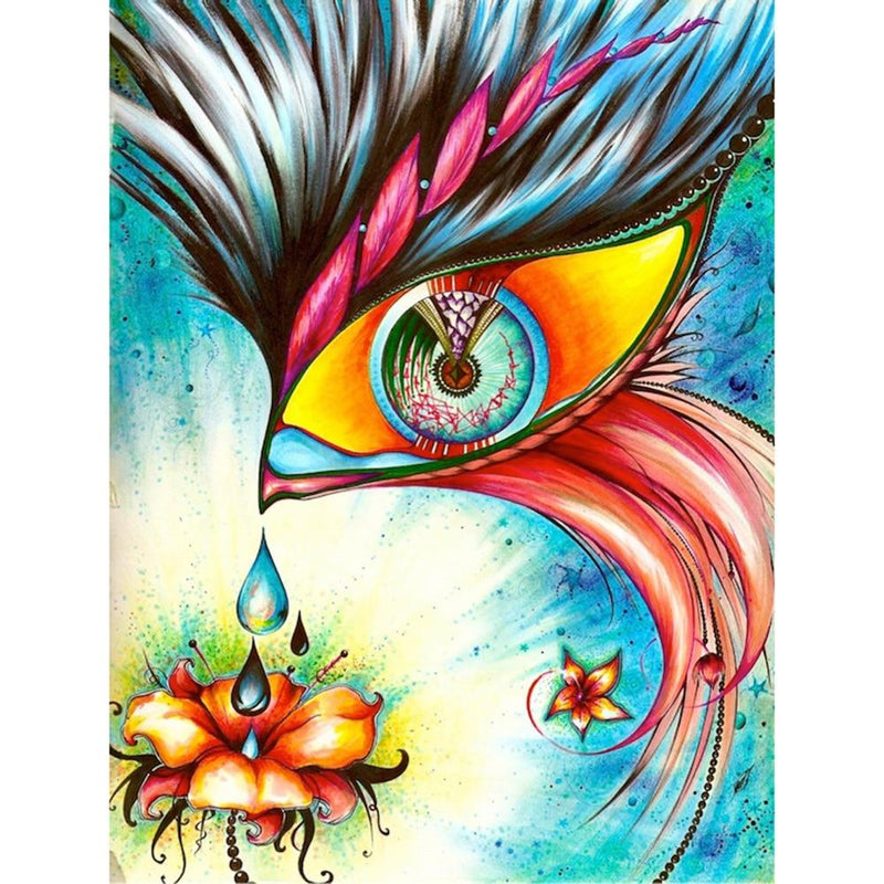 F&S Diamond Painting Store Eyes And Flowers