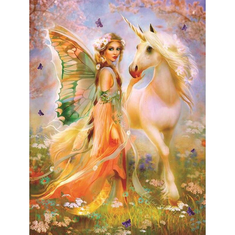 F&S Diamond Painting Store Angel And Unicorn