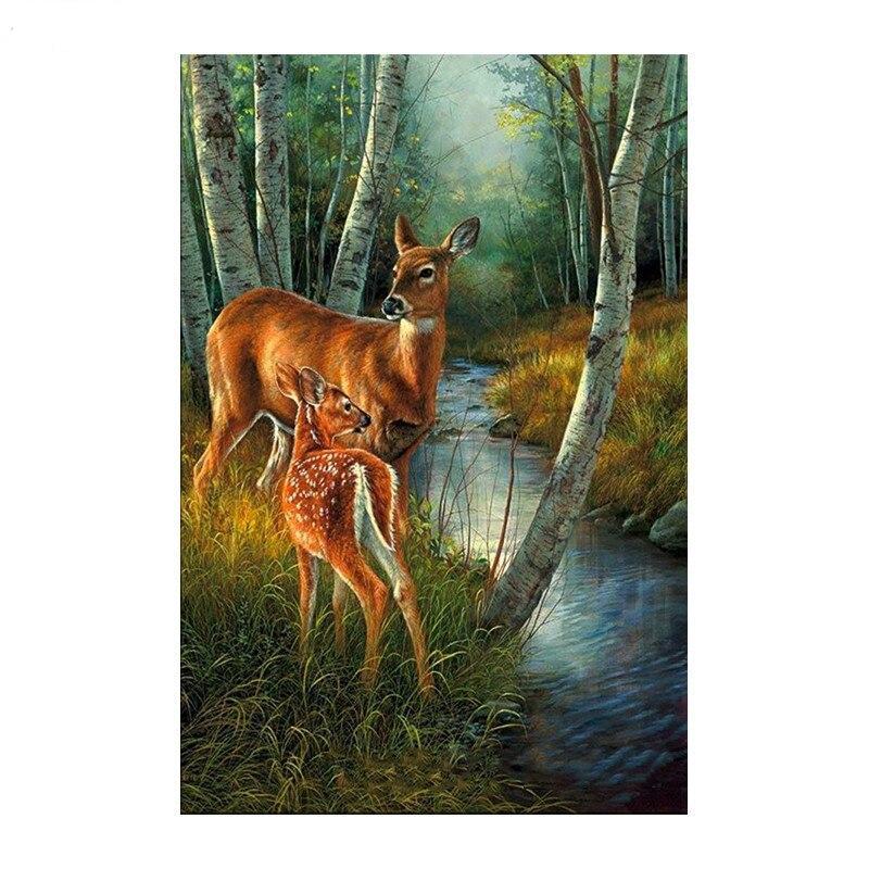 F&S Diamond Painting Store Deer In The Forest