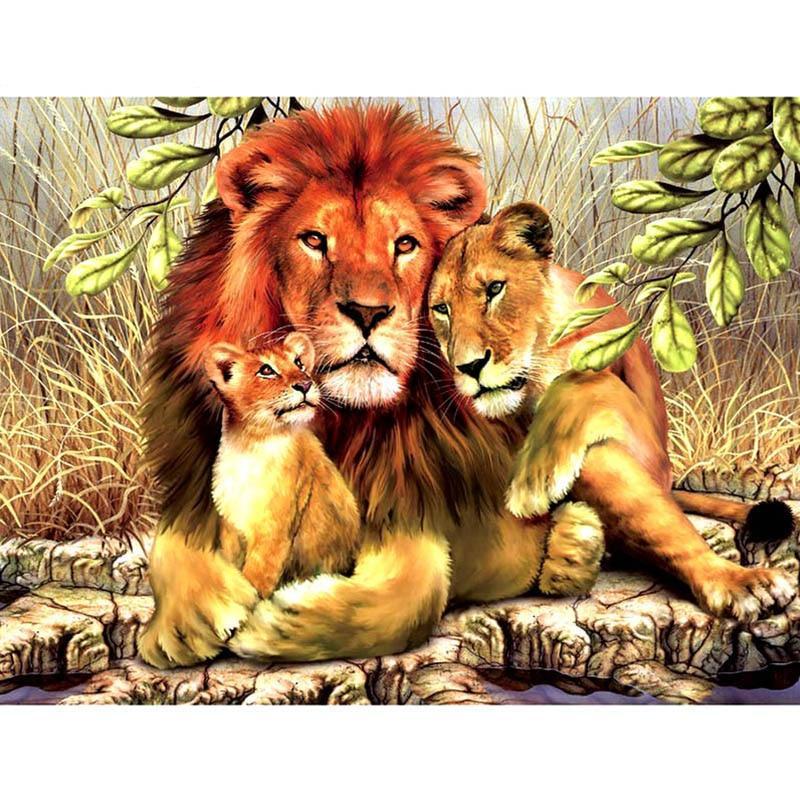 F&S Diamond Painting Store Three Lions