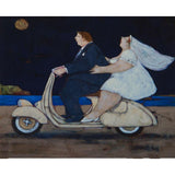 F&S Diamond Painting Store Fat Lady On The Scooter