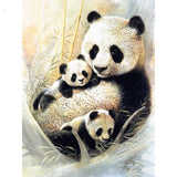 F&S Diamond Painting Store Panda And Two Babies