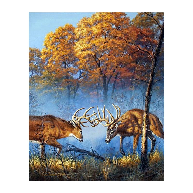F&S Diamond Painting Store Deer fight