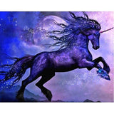 F&S Diamond Painting Store Purple Unicorn