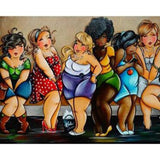 F&S Diamond Painting Store Fat Lady At A Party