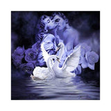 F&S Diamond Painting Store Love Couple And Swan