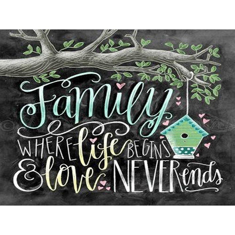 F&S Diamond Painting Store Family Card