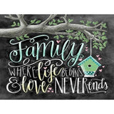 F&S Diamond Painting Store Family Card