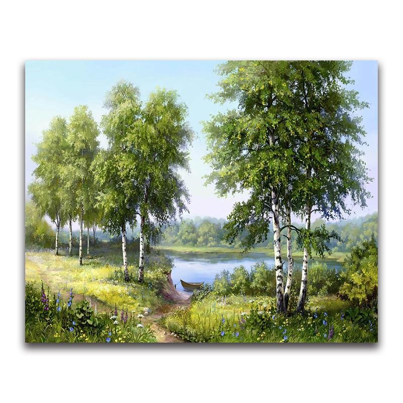 F&S Diamond Painting Store Row of Trees