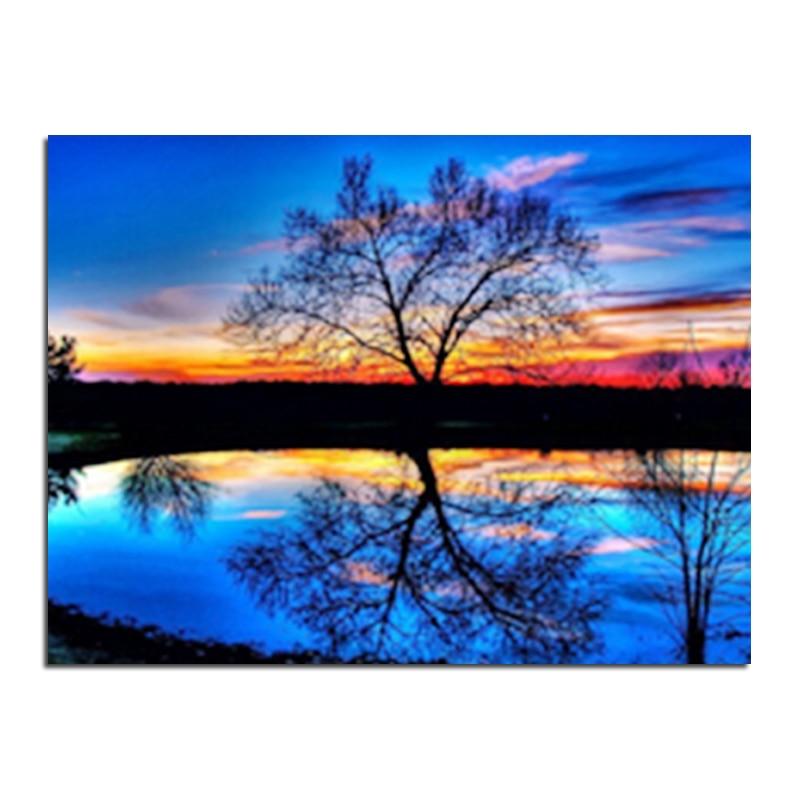 F&S Diamond Painting Store Fantasy River Sunset