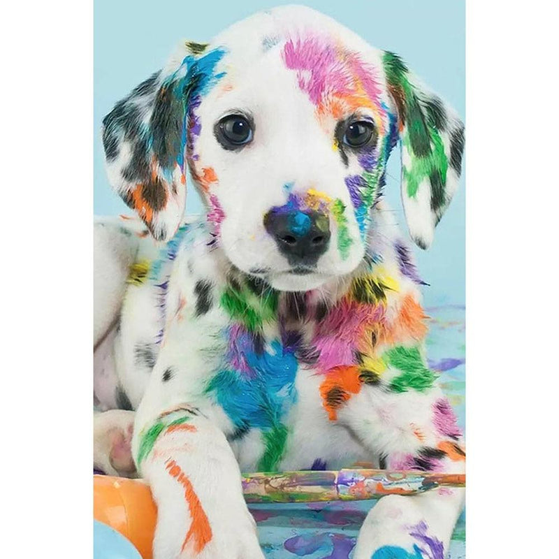 F&S Diamond Painting Store Colored Puppy