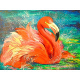 F&S Diamond Painting Store Flamingo In The Water