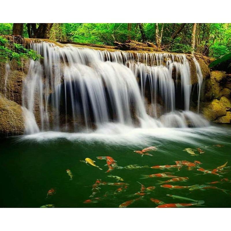 F&S Diamond Painting Store Picturesque Waterfall