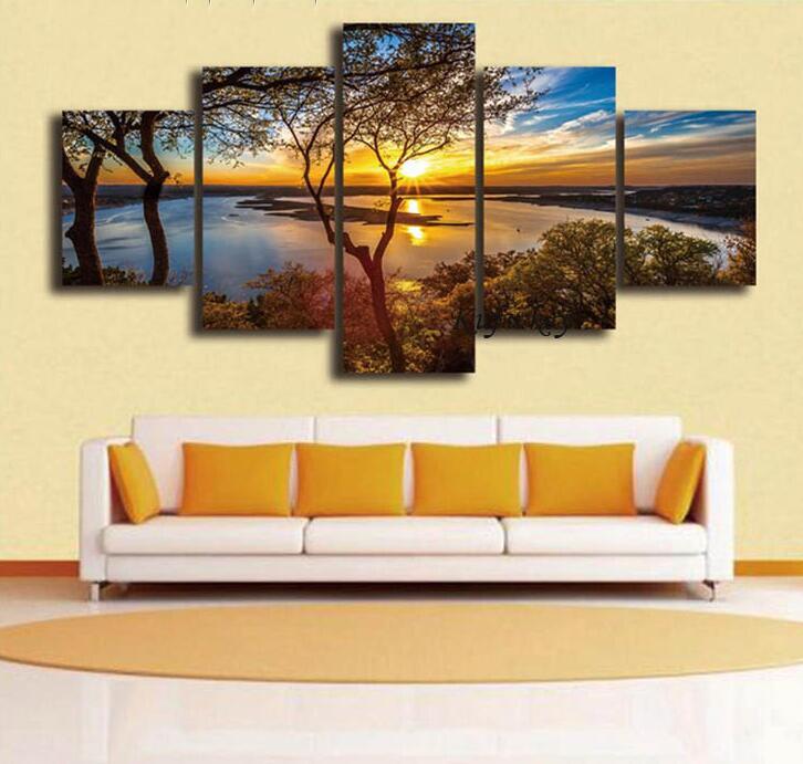 F&S Diamond Painting Store 5 Li¨¨ge Tree & Sunset