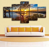 F&S Diamond Painting Store 5 Li¨¨ge Tree & Sunset