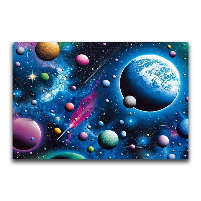 F&S Diamond Painting Store Starry sky around Earth
