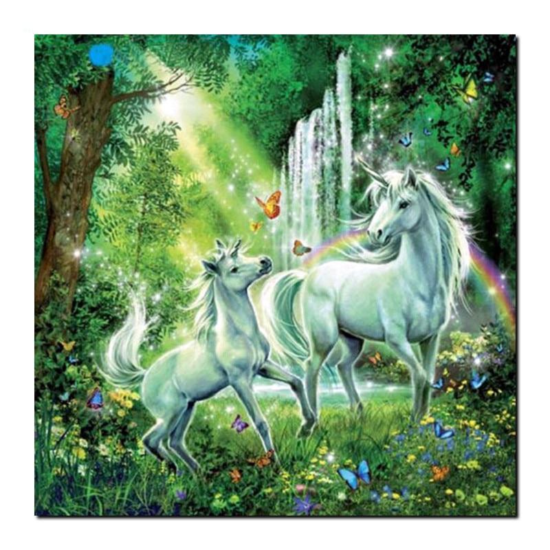 F&S Diamond Painting Store Unicorns in the Forest