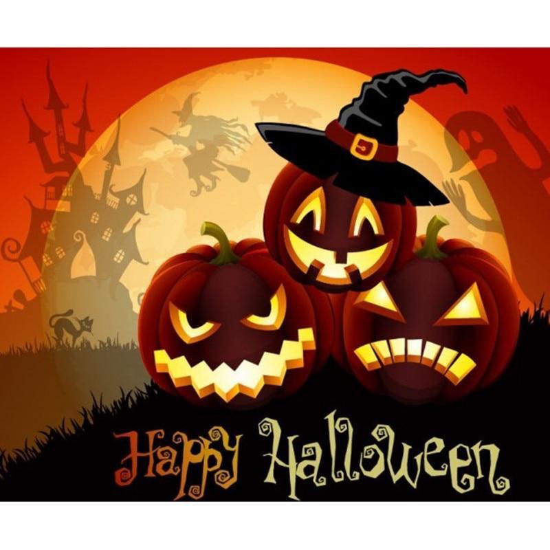 F&S Diamond Painting Store Halloween Pumpkin