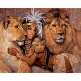 F&S Diamond Painting Store People And Lions