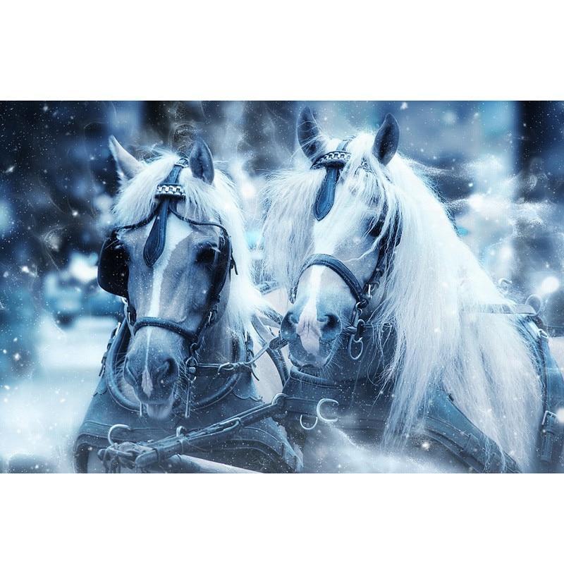 F&S Diamond Painting Store Snow Horses