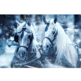 F&S Diamond Painting Store Snow Horses
